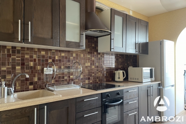 With a major overhaul, a 1-room apartment is offered for rent at J.Gagarini 37