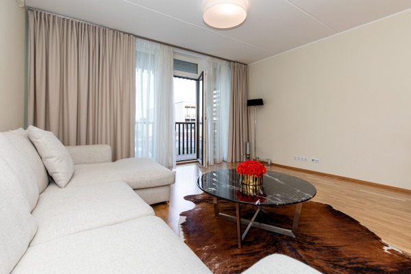 Stylish, filled with an atmosphere of comfort and warmth. 2-room apartment with a balcony nelgi põik 1