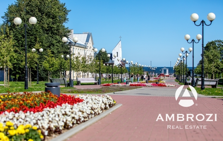 Возле городского пляжа, 2-х комнатая квартира по адресу силламяэ, Ranna 49