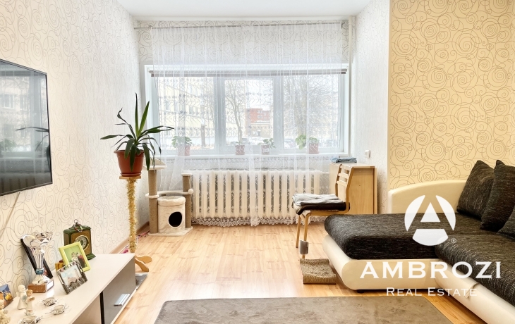 Near the city beach of Sillamäe, 3-room apartment, J.Gagarini 9