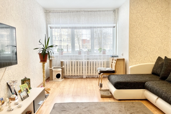 Near the city beach of Sillamäe, 3-room apartment, J.Gagarini 9