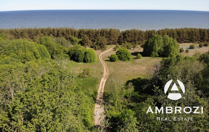 Seaside plots in a beautiful natural location.  Lüganuse municipality, Jabara village