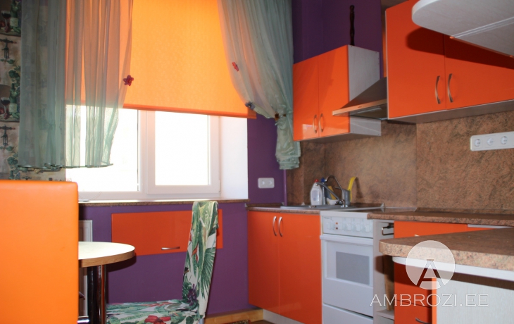 Interesting, bright 2-bedroom apartment with fireplace, Jaaniku 18
